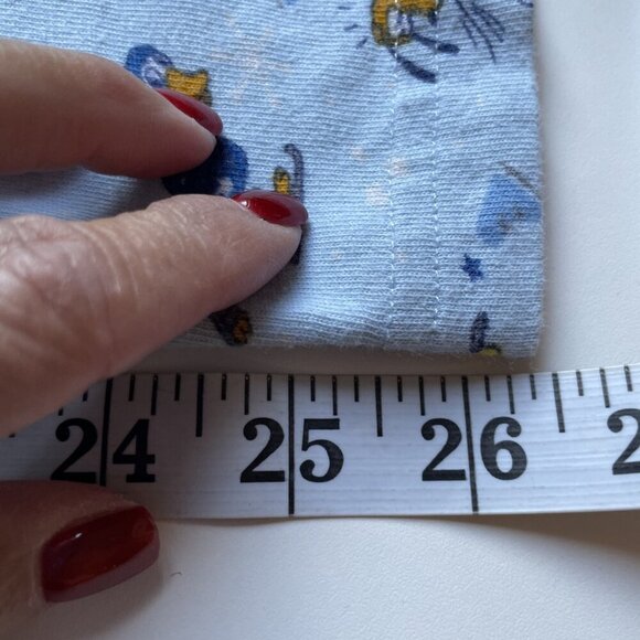 Disney Winter Wonderland Pajama Pants Unisex Large Blue Mickey & Friends Cozy - Picture 7 of 10